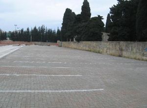 Lavori di sistemazione piazza Caserta 