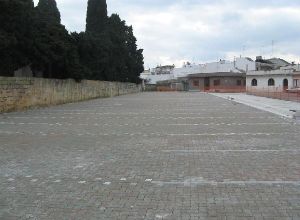 Lavori di sistemazione piazza Caserta 