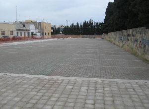 Lavori di sistemazione piazza Caserta 