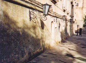 Tricase - Piazza Giuseppe Pisanelli - Uno scorcio di Palazzo Gallone