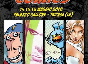 Locandina che pubblicizza la manifestazione Tricase Comics