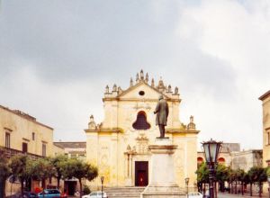 Tricase - Un suggestivo scorcio di piazza Giuseppe Pisanelli