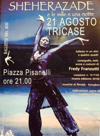 TRICASE - 21 AGOSTO 2015 - ORE 21.00 - PIAZZA GIUSEPPE PISANELLI -  BALLETTO ...