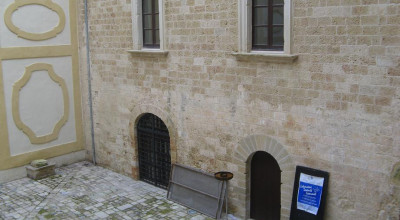 Tricase - piazza Giuseppe Pisanelli - Uno scorcio di palazzo Gallone