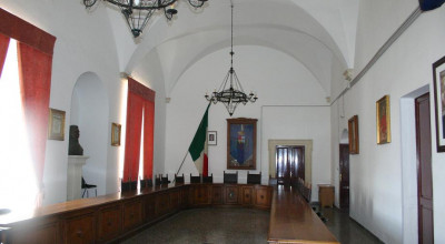 Tricase - piazza Giuseppe Pisanelli - Palazzo Gallone - Aula Consiliare