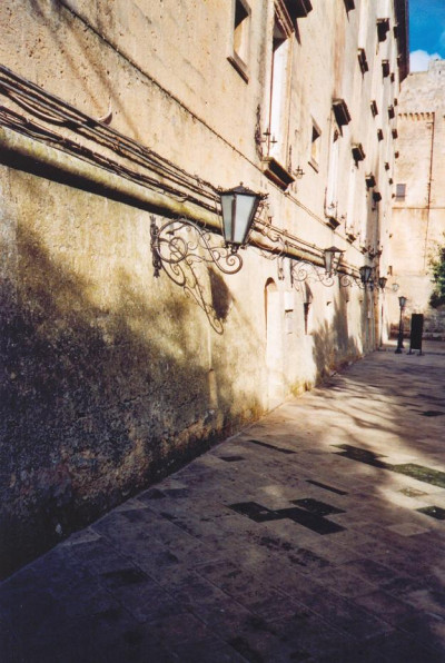 Tricase - Piazza Giuseppe Pisanelli - Uno scorcio di Palazzo Gallone