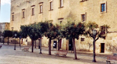 Tricase -piazza Giuseppe Pisanelli - Palazzo Gallone - Prospetto frontale