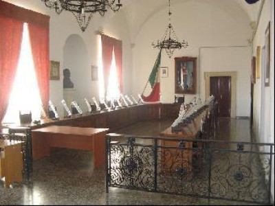 Tricase - piazza Giuseppe Pisanelli - Palazzo Gallone - Sala Consiliare