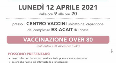 VACCINAZIONE OVER 80