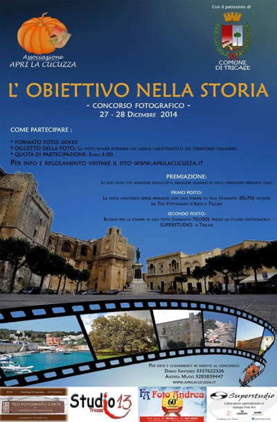 L'OBIETTIVO NELLA STORIA - CONCORSO FOTOGRAFICO - 27 E 28 DICEMBRE 2014 - PRO...