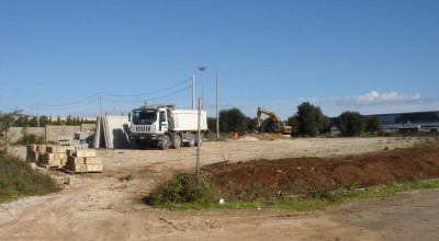 Tricase -17 novembre 2010 - Iniziati i lavori per la costruzione dell'Eco...