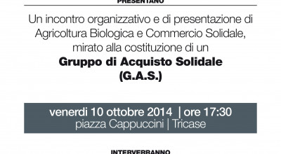 Tricase - Venerdì 10 Ottobre 2014 - Ore 17:30 - Piazza Cappuccini - In...