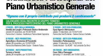 PROGETTO DI URBANISTICA PARTECIPATA DEL PIANO URBANISTICO GENERALE - Og...