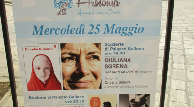 TRICASE - 25 MAGGIO 2016 - ORE 19.00 - SCUDERIE DI PALAZZO GALLONE - GIULIANA...