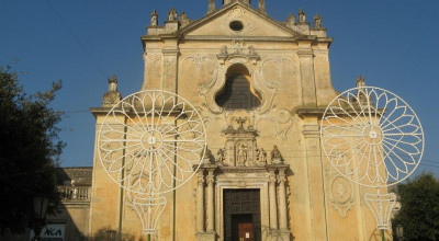 Tricase - Piazza Giuseppe Pisanelli - Prospetto frontale della Chiesa di San ...