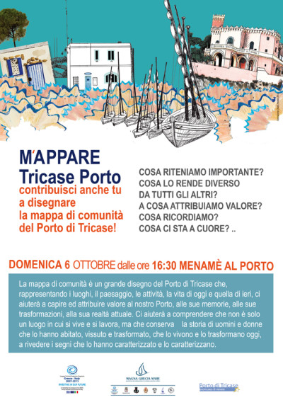 DOMENICA 6 OTTOBRE 2013 - DALLE ORE 16.30 MENAME' AL PORTO - M'APPARE TRICASE...