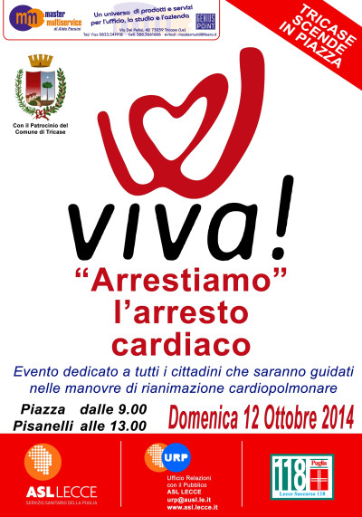 12 Ottobre 2014 - dalle ore 9.00 alle ore 13.00 in piazza Giuseppe Pisanelli ...