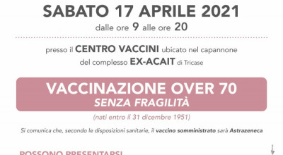 VACCINAZIONE OVER 70