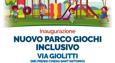 MERCOLEDI' 2 OTTOBRE 2019 - ORE 17.00 - INAUGURAZIONE NUOVO PARCO GIOCHI INCL...