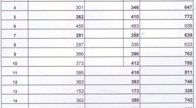 ELEZIONI REFERENDUM COSTITUZIONALE DEL 4.12.2016 - NUMERO ELETTORI ISCRITTI N...