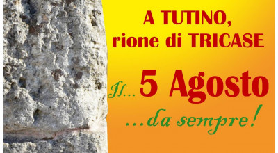 RIONE TUTINO - 5 AGOSTO 2017  - RITI E SAPORI INTORNO AL MENHIR...PIU' DI UNA...