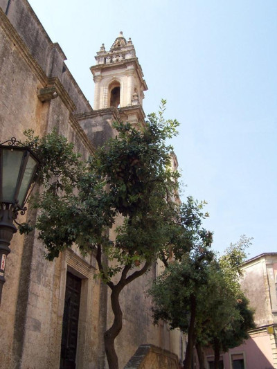 Tricase - Piazza Pisanelli - Uno scorcio del Convento dei Domenicani