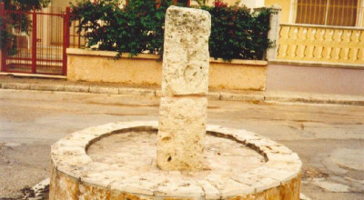 Tutino - via San Leonardo - Menhir San Leonardo