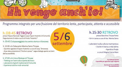 Sabato 5 e Domenica 6 settembre 2015 - “Eh vengo anch'io!” -  pro...