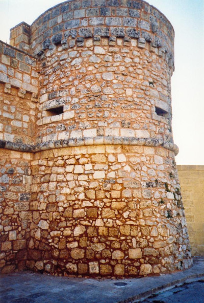 Rione Caprarica del Capo - UNo scorcio del castello