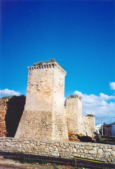 Rione Tutino - Uno scorcio del Castello dei Trane