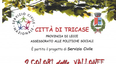 PARTITO IL PROGETTO DI SERVIZIO CIVILE DEL COMUNE DI TRICASE I COLORI D...