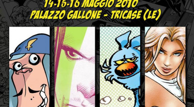 Locandina che pubblicizza la manifestazione Tricase Comics