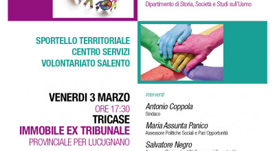 VENERDI' 3 MARZO 2017- ORE 17.30 - IMMOBILE EX TRIBUNALE TRICASE - PROVINCIAL...