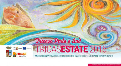 TRICASE PERLA A SUD - PROGRAMMA EVENTI  ESTATE 2016 DEL COMUNE DI TRICASE